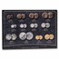 Russia The Romanovs 12-Coin + 4-Stamp Collection