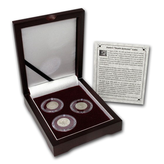 Russian 3-Coin Silver Kopek Transitional Set (0.1302 ASW) Russian 3-Coin Silver Kopek Transitional Set (0.1302 ASW)