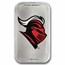 Rutgers University 1 oz Silver Colorized Bar (in TEP)