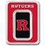 Rutgers University 1 oz Silver Colorized Bar (in TEP)