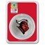Rutgers University 1 oz Silver Colorized Round (in TEP)