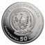 Rwanda 1 oz Silver Lunar Proof (Random Year)