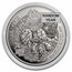 Rwanda 1 oz Silver Lunar Proof (Random Year)