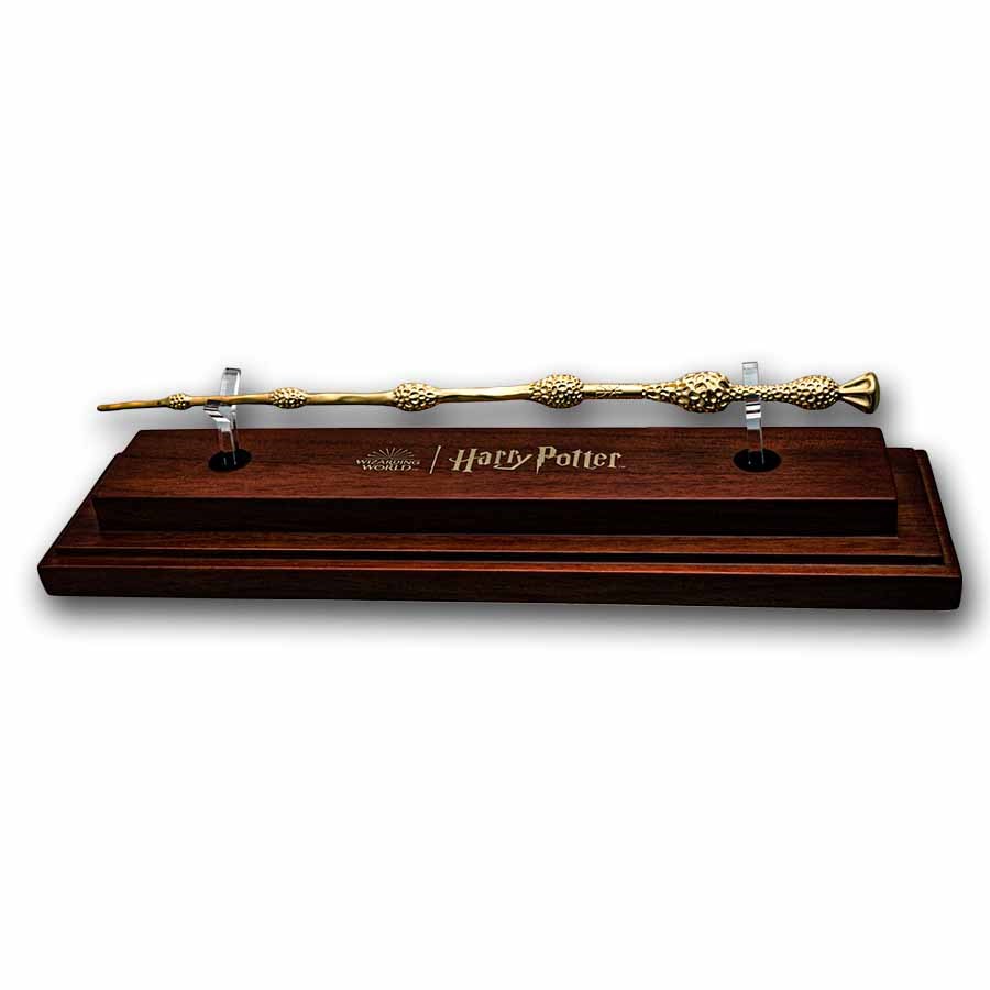 Samoa 3 oz Silver Harry Potter 3D Elder Wand Shaped Coin