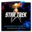Samoa 3 oz Silver Star Trek: The U.S.S Enterprise Shaped Coin