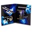 Samoa 3 oz Silver Star Trek: The U.S.S Enterprise Shaped Coin