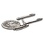 Samoa 3 oz Silver Star Trek: The U.S.S Enterprise Shaped Coin