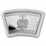 Samoa 30 gram Silver Lunar Tiger Fan Shaped Coin