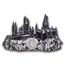 Samoa 5 oz Silver Harry Potter Hogwarts Castle Shaped (Coin Only)