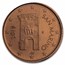 San Marino 1 Cent-2 Euro 8-Coin Euro Set BU
