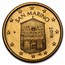 San Marino 1 Cent-2 Euro 8-Coin Euro Set BU