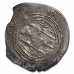 Sasanian Empire AR Drachm King Khusru II (591-628 AD) Fine NGC
