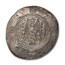Sasanian Empire Silver 1/2 Dirhem Khusro II (711-789 AD) AU