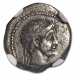 Seleucid Kingdom AR Hemidrachm Antiochus I (281-261 BC) Fine NGC