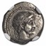 Seleucid Kingdom AR Hemidrachm Antiochus I (281-261 BC) Fine NGC