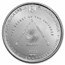 Serbia 1 oz Silver 100 Dinar Nikola Tesla Series (Scruffy) Random