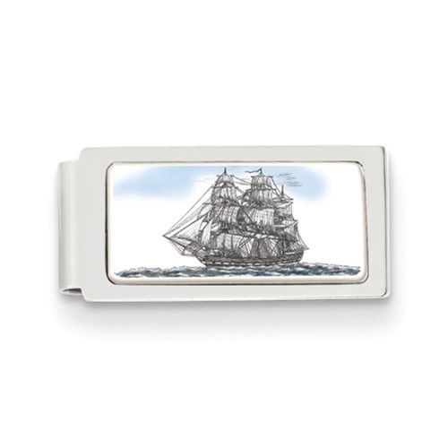 Ship Hinged Money Clip