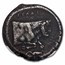 Sicily, Gela Silver Tetradrachm (430-425 BC) VF NGC