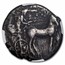 Sicily, Gela Silver Tetradrachm (430-425 BC) VF NGC
