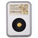 Sicily, Syracuse AV 20 Litrai (405/6 BC) Ch MS* F Style NGC (5/4)