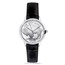 Silver American Buffalo Leather Watch