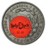Silver Dollar - Lady Luck Casino and Saloon (Red/White Sticker)