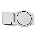 Silver Finished Brass Money Clip