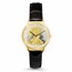 Silver Gilded Walking Liberty Medallion Gold Tone Watch