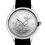 Silver Krugerrand Leather Watch