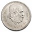 Silver Mexican 1 Peso Morelos (1947-1949) BU