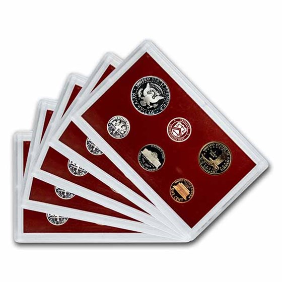 Buy Silver Proof Set (Random Year, Plastic Only) APMEX