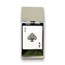 Silver-tone Ace Hinged Money Clip