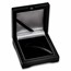 Single Coin Wood Presentation Box- Fits Up to 51 mm (Black Matte)