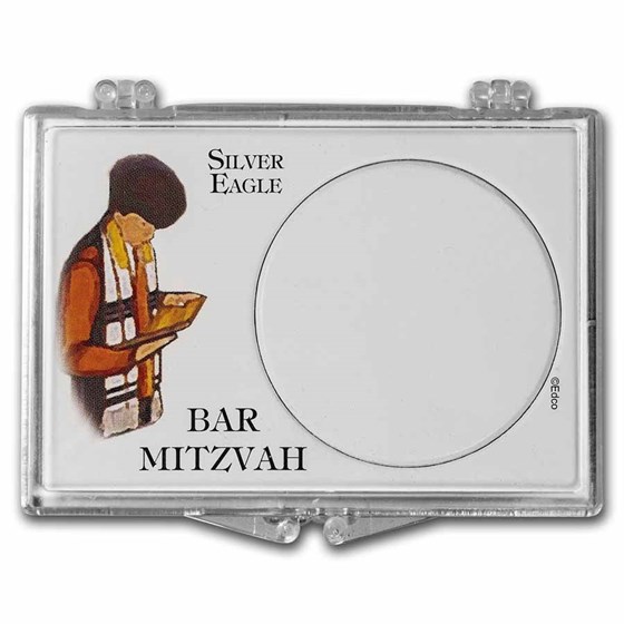 Snap-Lock Holder - Bar Mitzvah (Silver Eagle) Snap-Lock Holder - Bar Mitzvah (Silver Eagle)