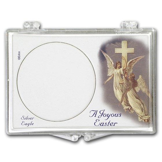 Snap-Lock Holder - Easter Angels (Silver Eagle) Snap-Lock Holder - Easter Angels (Silver Eagle)