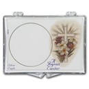 Snap-Lock Holder - Easter Cross (Silver Eagle) Snap-Lock Holder - Easter Cross (Silver Eagle)