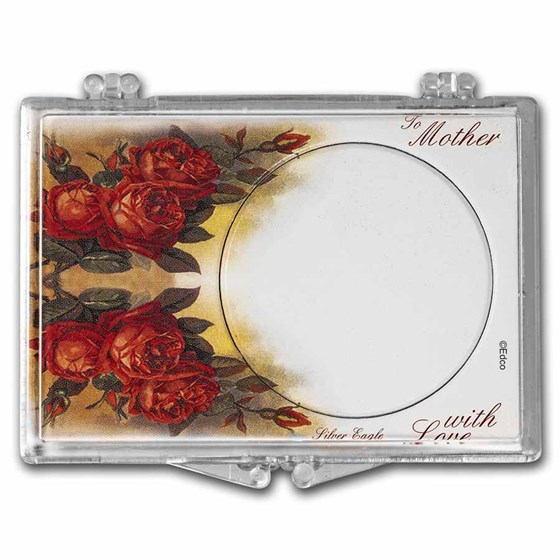Snap-Lock Holder - Mother's Day Bouquet (Silver Eagle) Snap-Lock Holder - Mother's Day Bouquet (Silver Eagle)