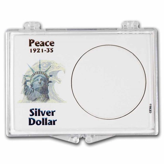 Snap-Lock Holder - Statue of Liberty (Peace Dollar) Snap-Lock Holder - Statue of Liberty (Peace Dollar)