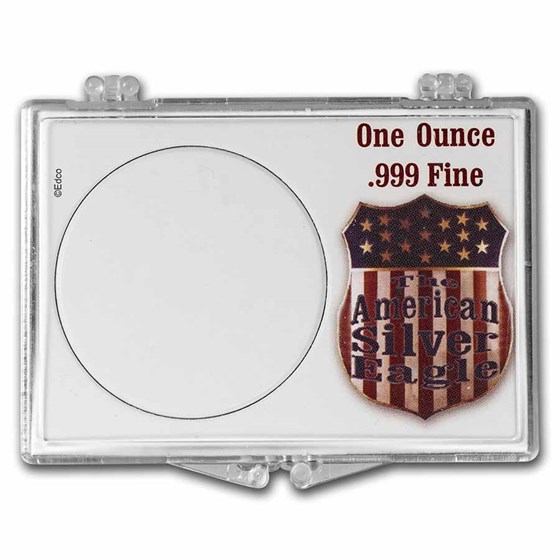 Snap-Lock Holder - Union Shield (Silver Eagle) Snap-Lock Holder - Union Shield (Silver Eagle)