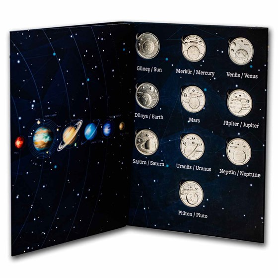 Solar System 10-Coin Set Solar System 10-Coin Set