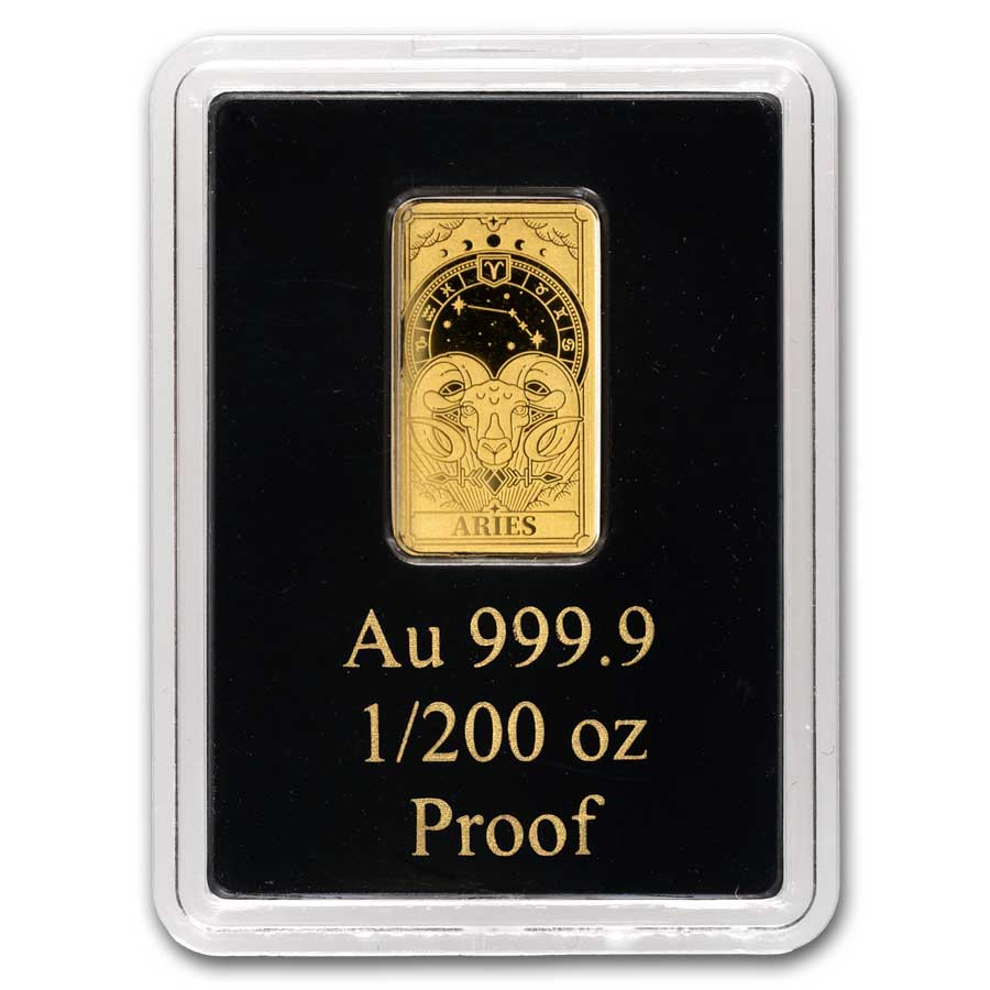 Solomon Islands 1/200 oz Gold Zodiac Ingot (Aries) | eBay