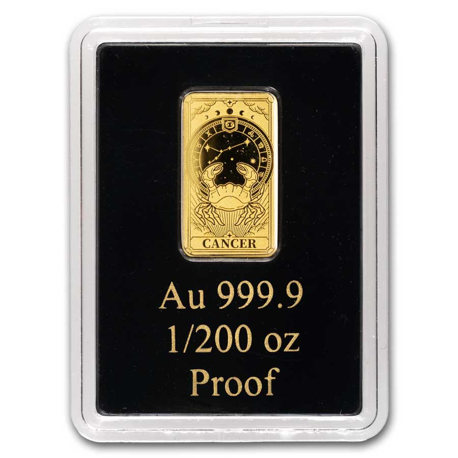Solomon Islands 1/200 oz Gold Zodiac Ingot (Cancer) | eBay