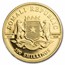 Somalia 1/10 oz Gold African Elephant (Random Year)