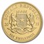 Somalia 1/2 oz Gold African Elephant BU (Random Year)