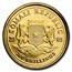 Somalia 1/50 oz Gold African Elephant BU (Random Year)