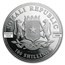 Somalia 1 oz Silver Elephant (Random, Abrasions)