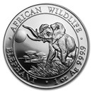 Somalia 1 oz Silver Elephant (Random Year)