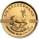 South Africa 1/4 oz Gold Krugerrand (Random Year)