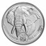 South Africa 1 oz Platinum Big Five Elephant BU (Random Year)