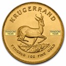 South African 1 oz Gold Krugerrand Coin BU (Random Year) South African 1 oz Gold Krugerrand Coin BU (Random Year)